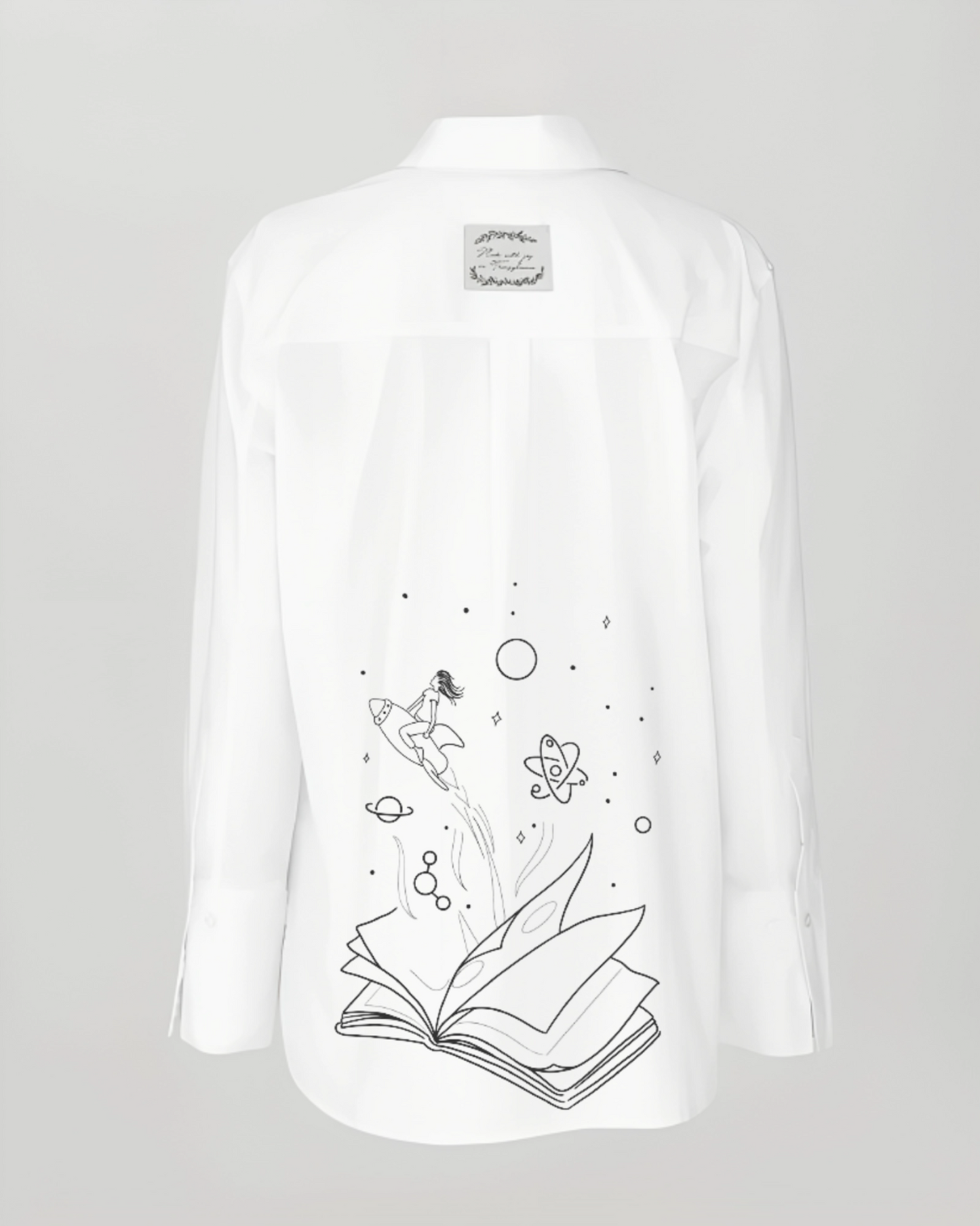 Cămașă damă oversized "Esențialul invizibil"