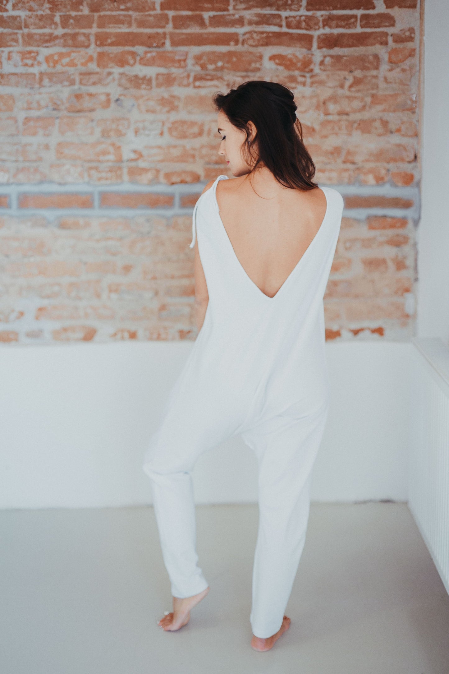"White Dream" Yoga Jumpsuit