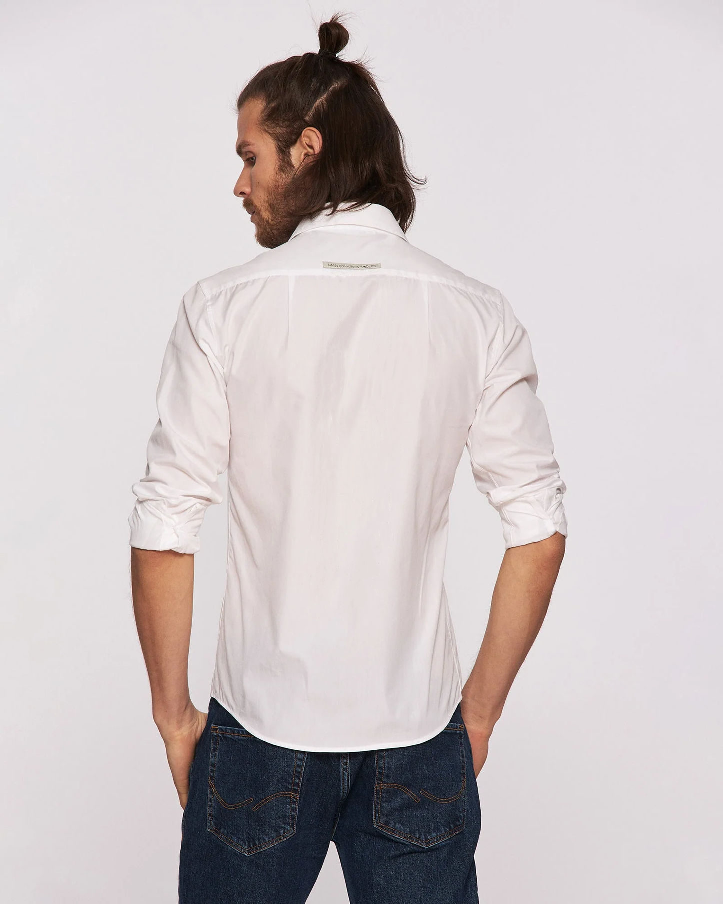 Cămașă bărbați pictată manual ”My eyes”