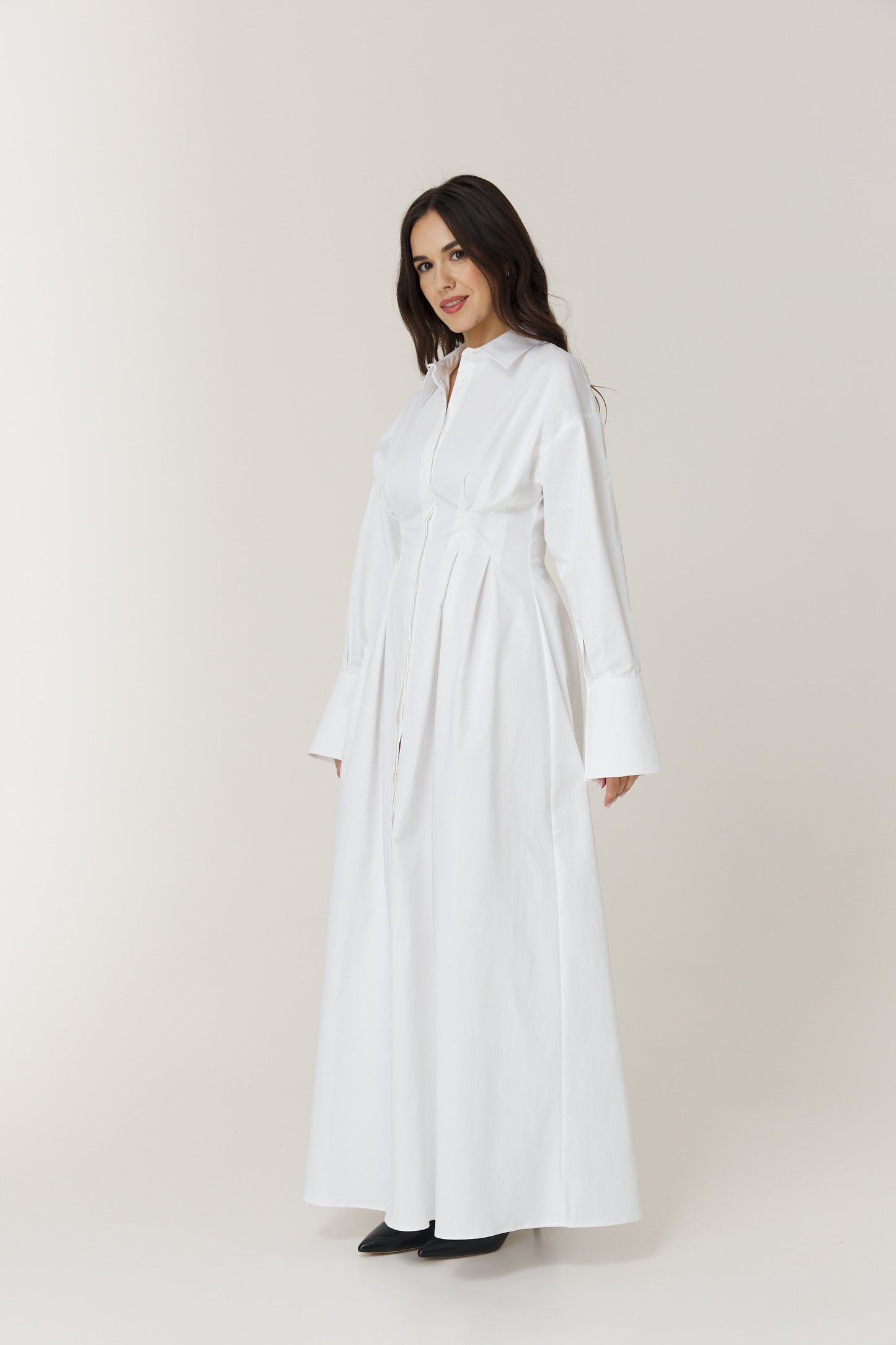 Ethereal Ivory Maxi Dress