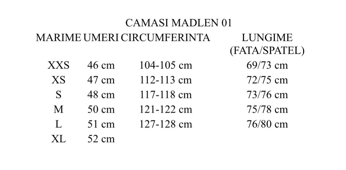 Cămașă pictată manual "Most Wonderful Season"