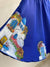 "Santorini" hand painted skirt