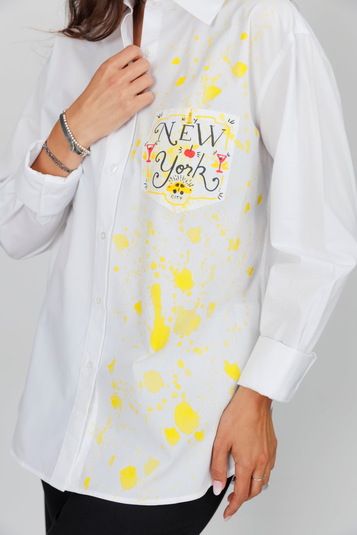 Cămașă damă oversized "Iconic New York"