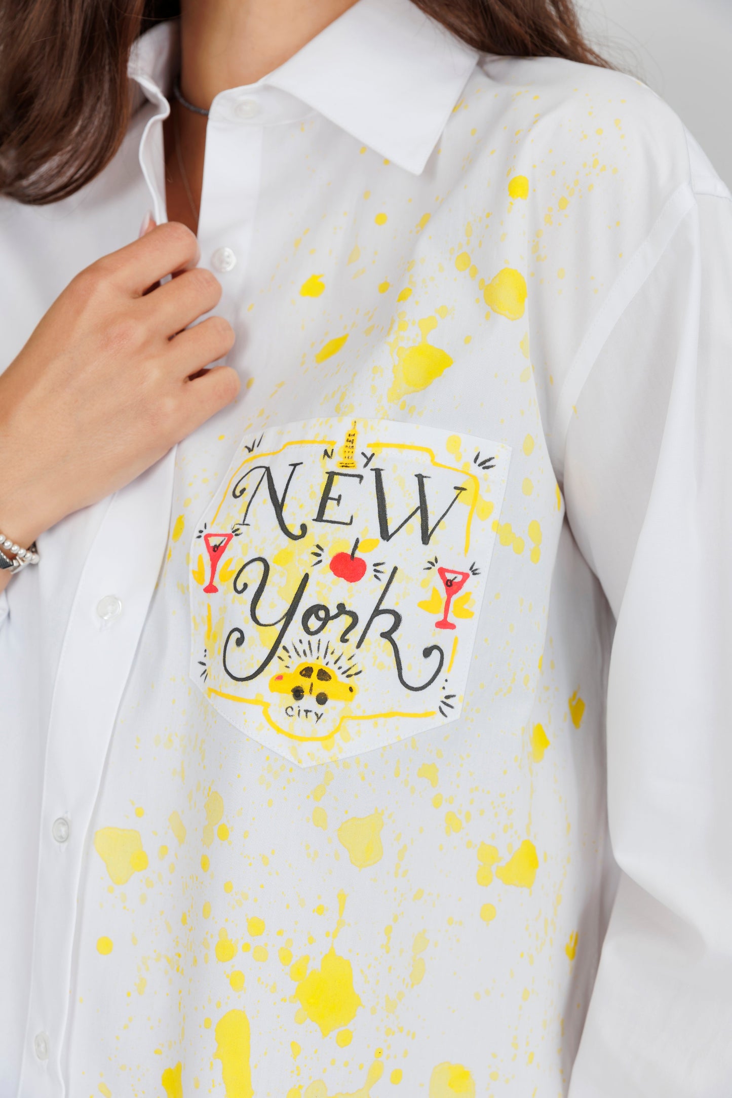 Cămașă damă oversized "Iconic New York"