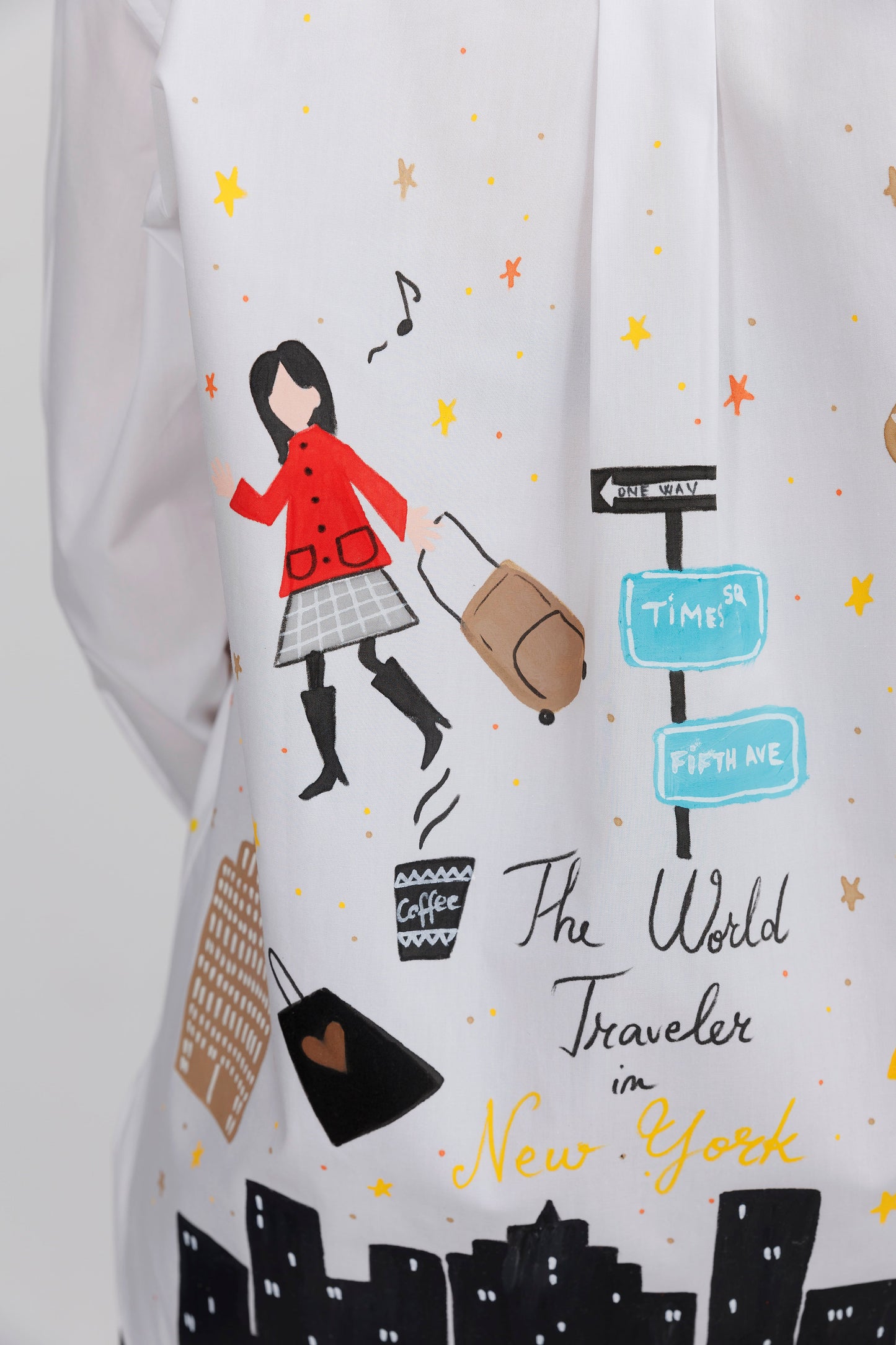 Cămașă damă oversized "Iconic New York"