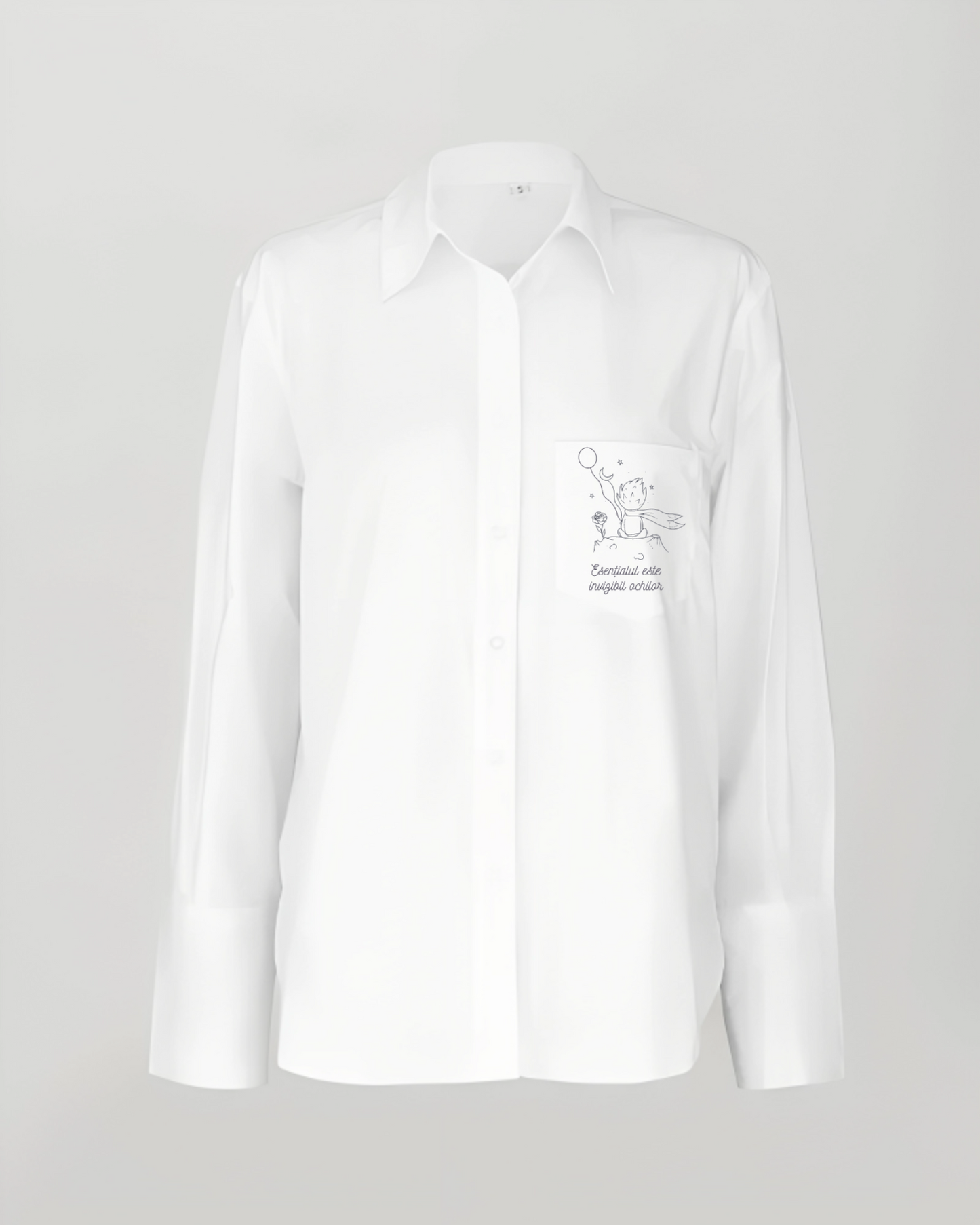 Cămașă damă oversized "Esențialul invizibil"