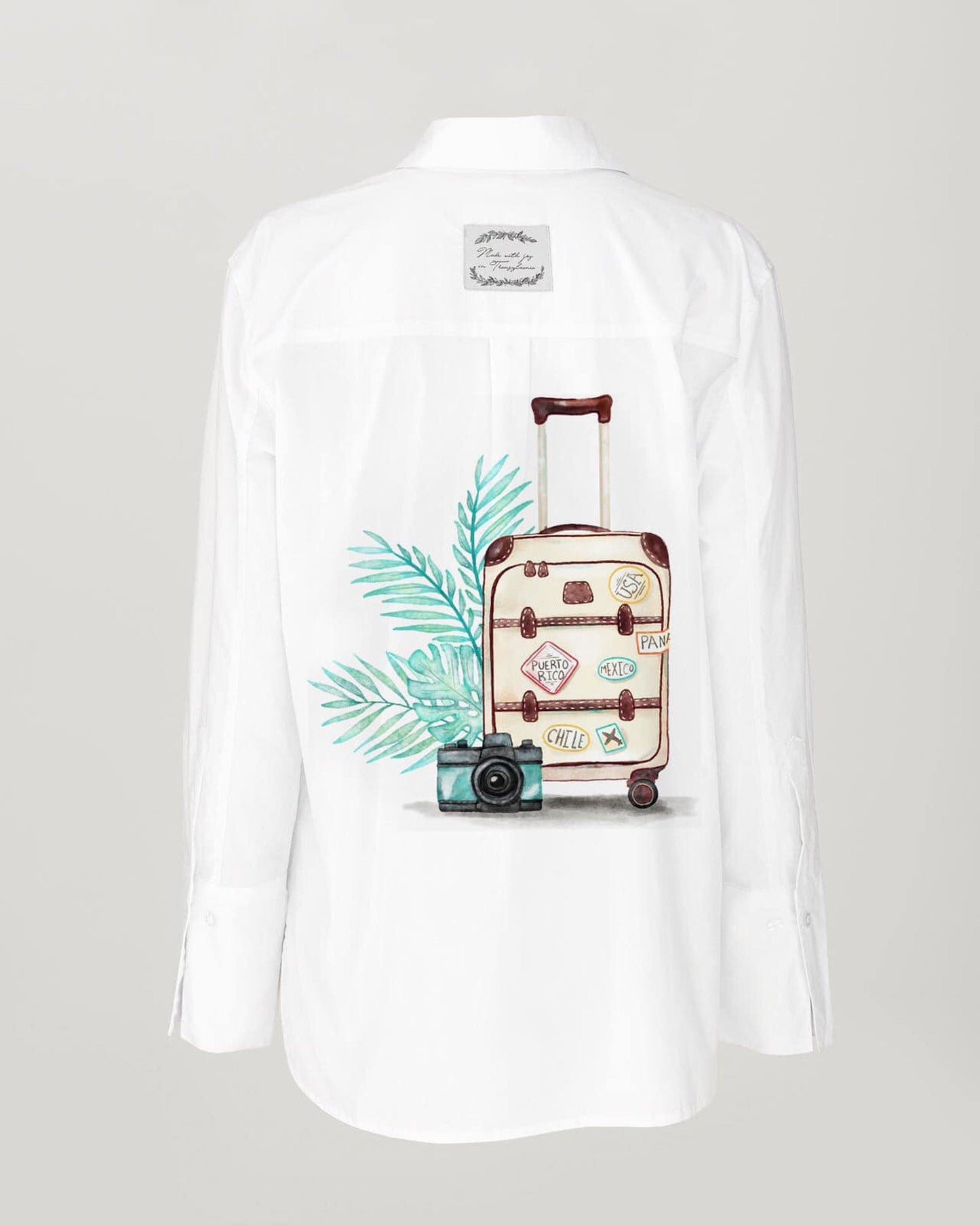 Cămașa pictată manual ’’Magic memories’’