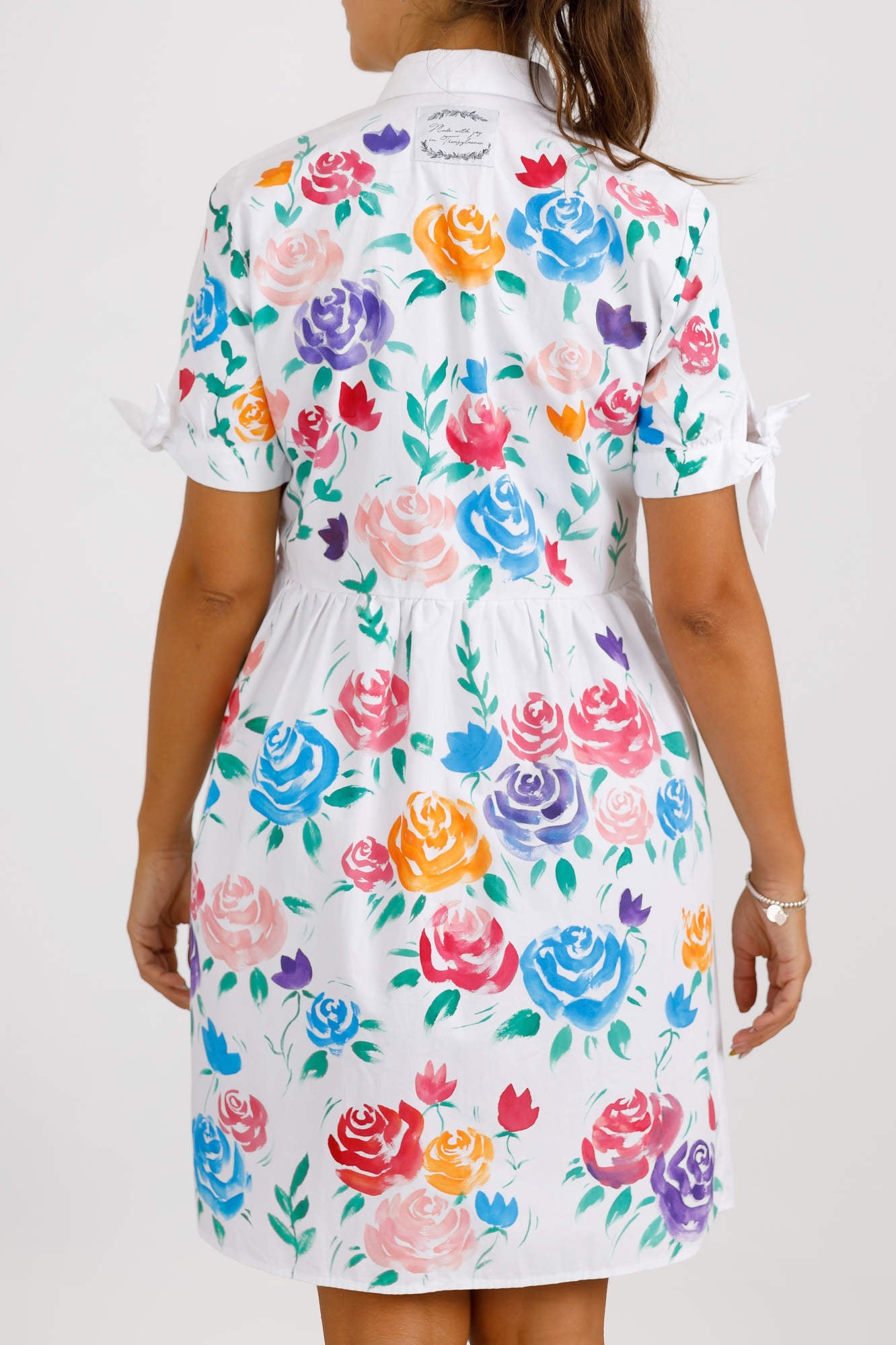 Women's open back shirt "Joy"