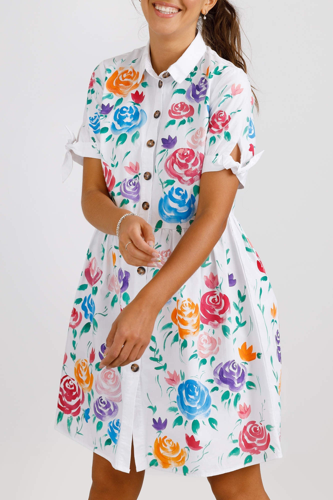 Women's open back shirt "Joy"