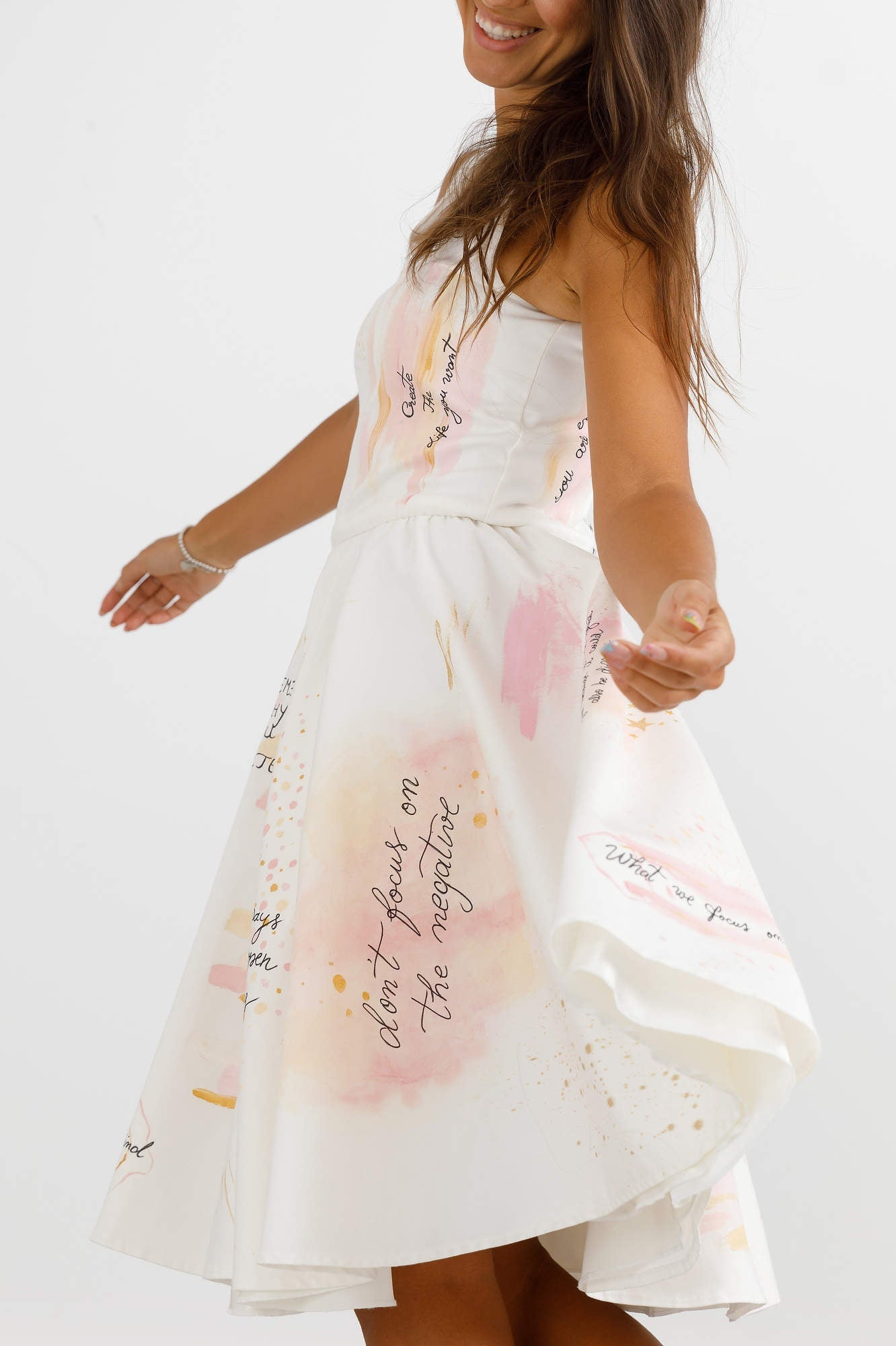 Women's open back shirt "Joy"