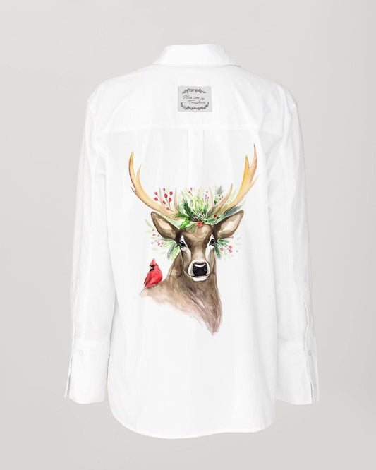 Cămașa pictată manual ’’Festive’’