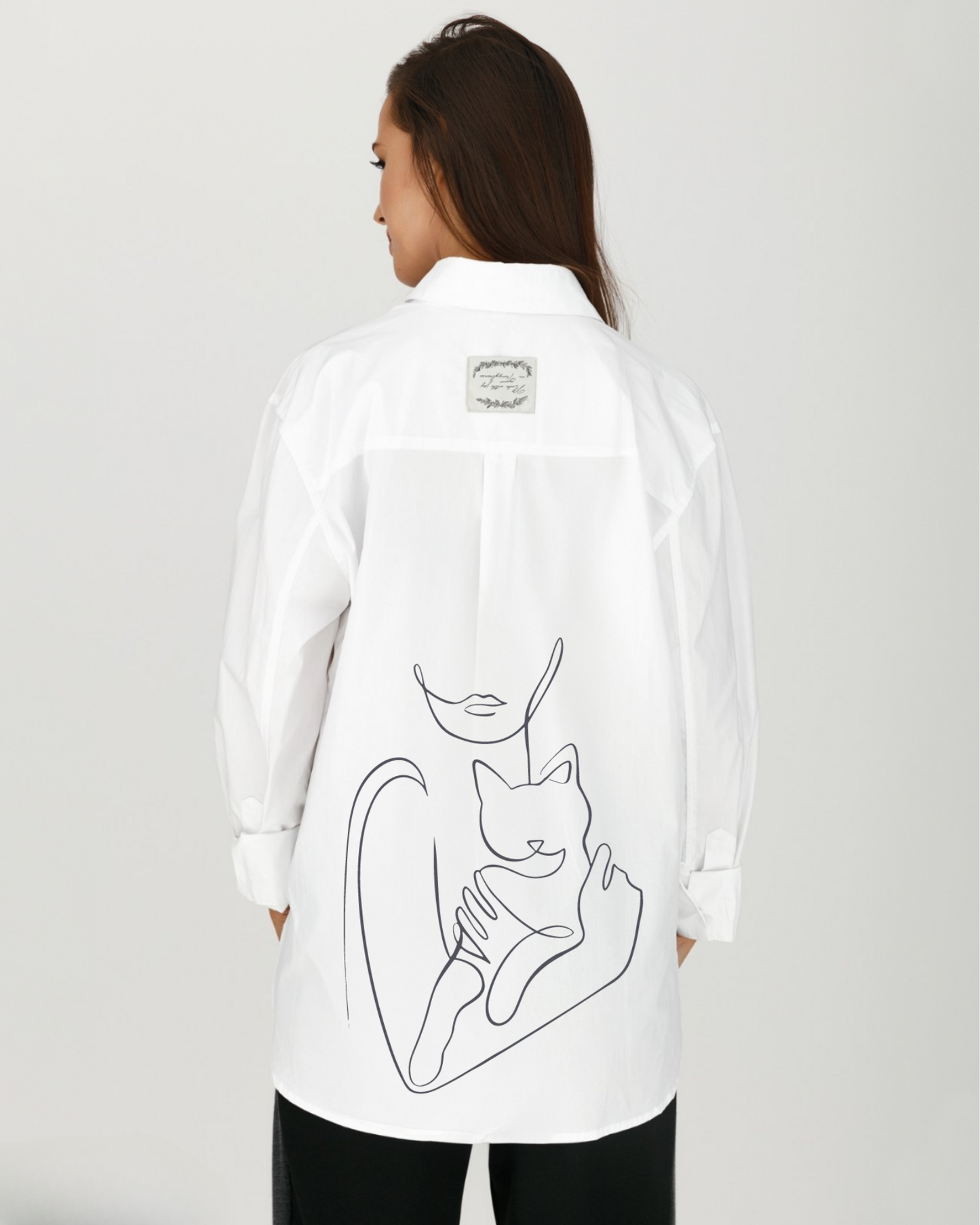 Cămașă damă oversized "Special little one"