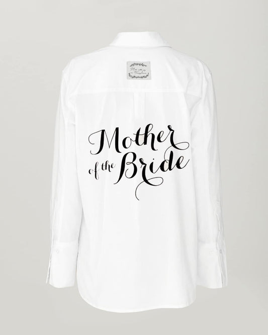 CĂMAȘĂ DAMĂ PICTATĂ MANUAL "I AM THE MOTHER OF THE BRIDE"