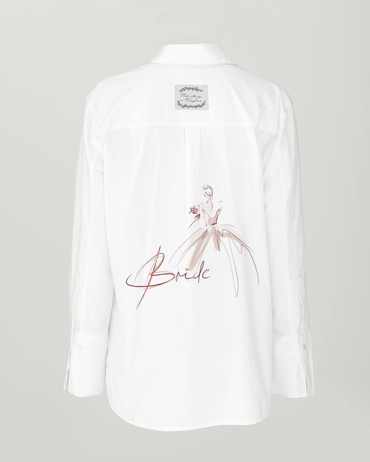 Women's open back shirt "Joy"