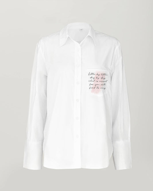 Women's open back shirt "Joy"