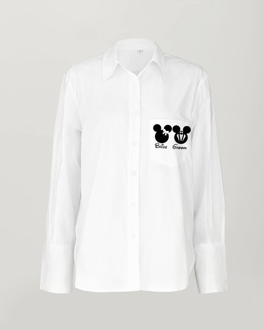 Women's open back shirt "Joy"