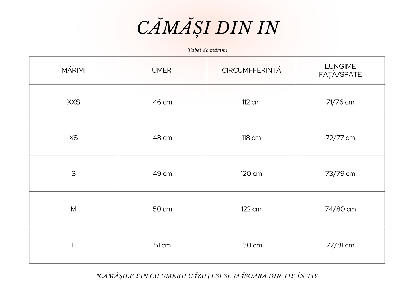 Cămașă din in damă ”Lines of nature”