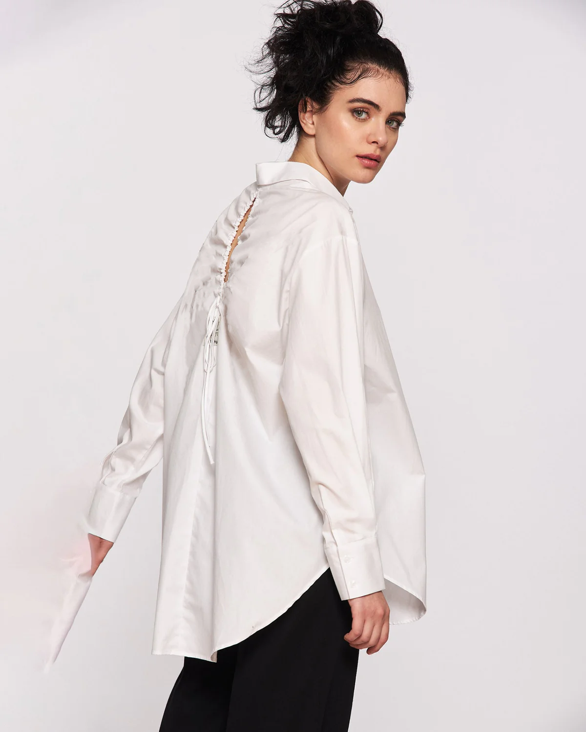 Cămașă damă open back ”Ribbontastic”