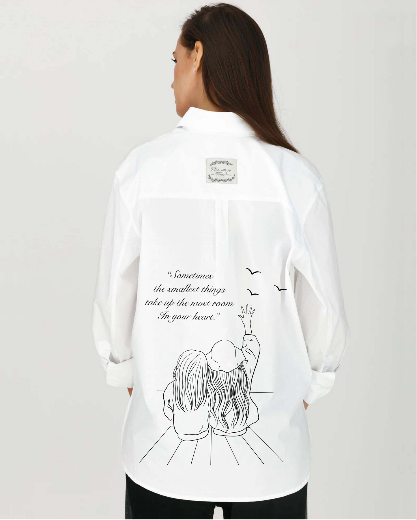 Prince shirt "Let's travel" travel motif