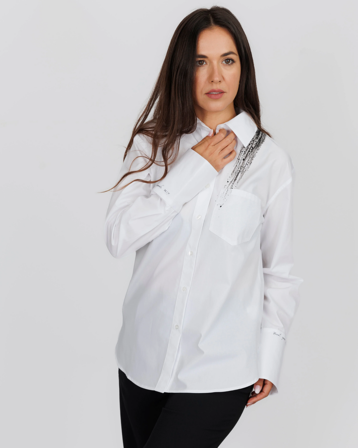 Cămașă damă oversized "Iconic Ironic"