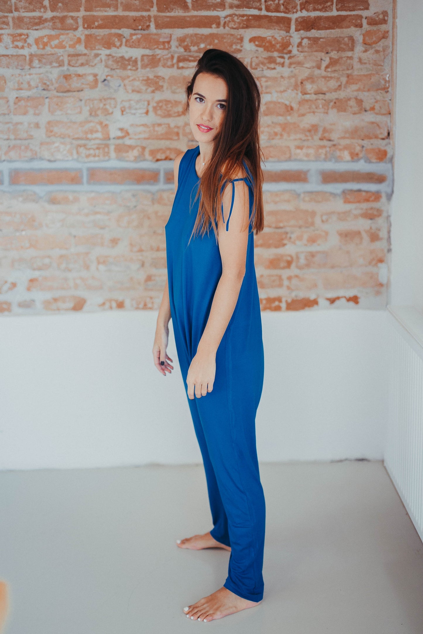 Light Yoga Jumpsuit "Blue Dream"