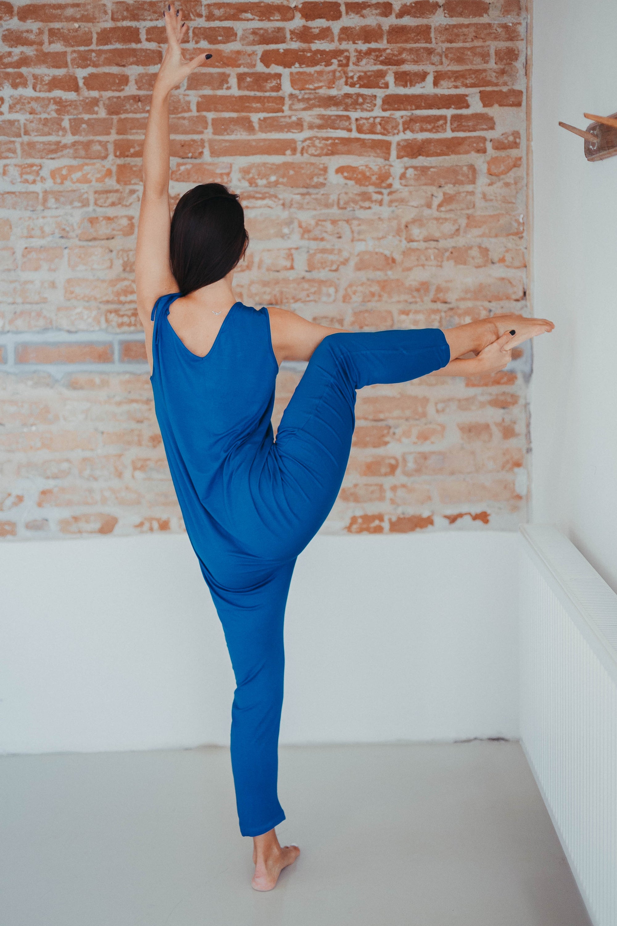 Light Yoga Jumpsuit "Blue Dream"