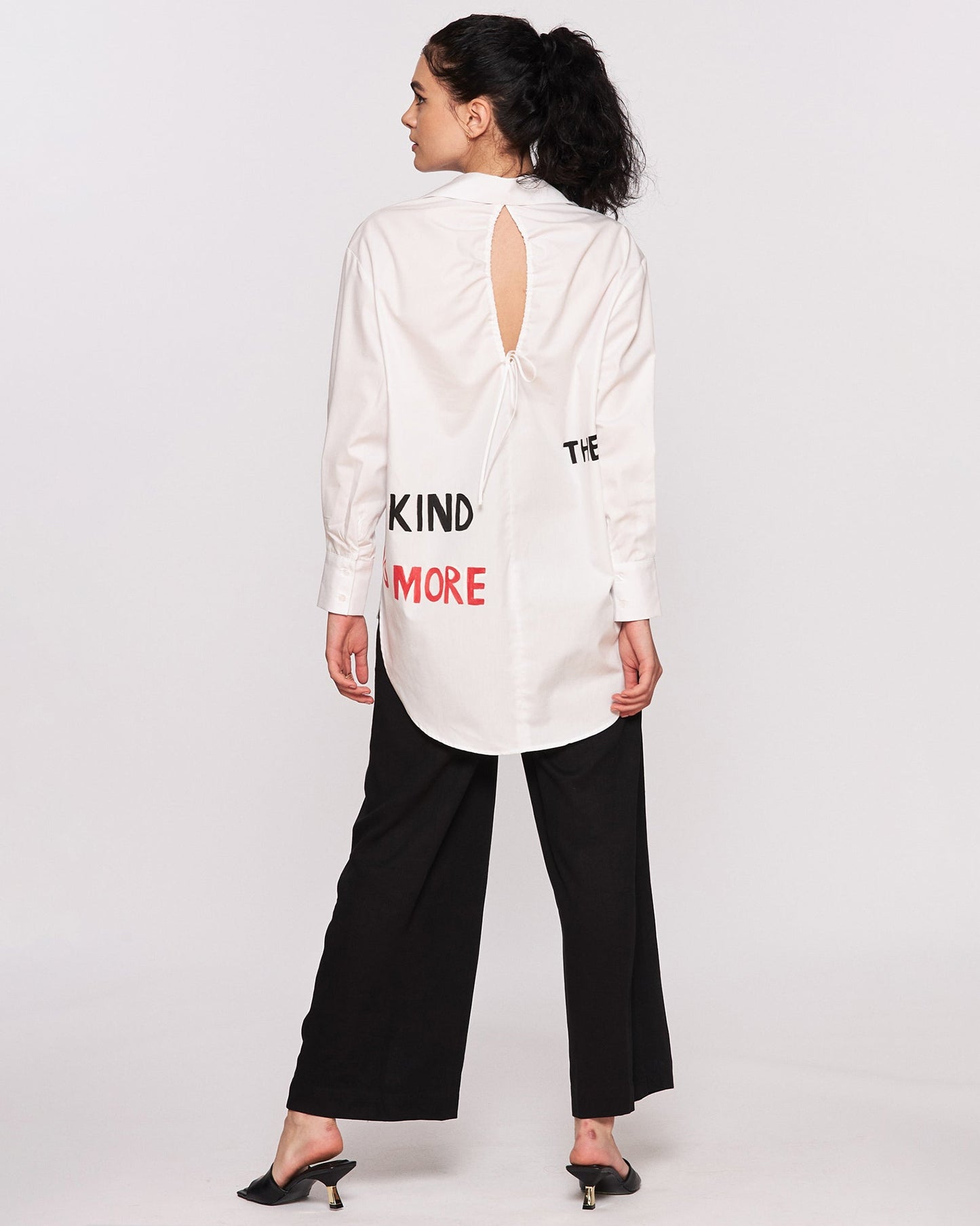 "Emotions" hand painted women's shirt