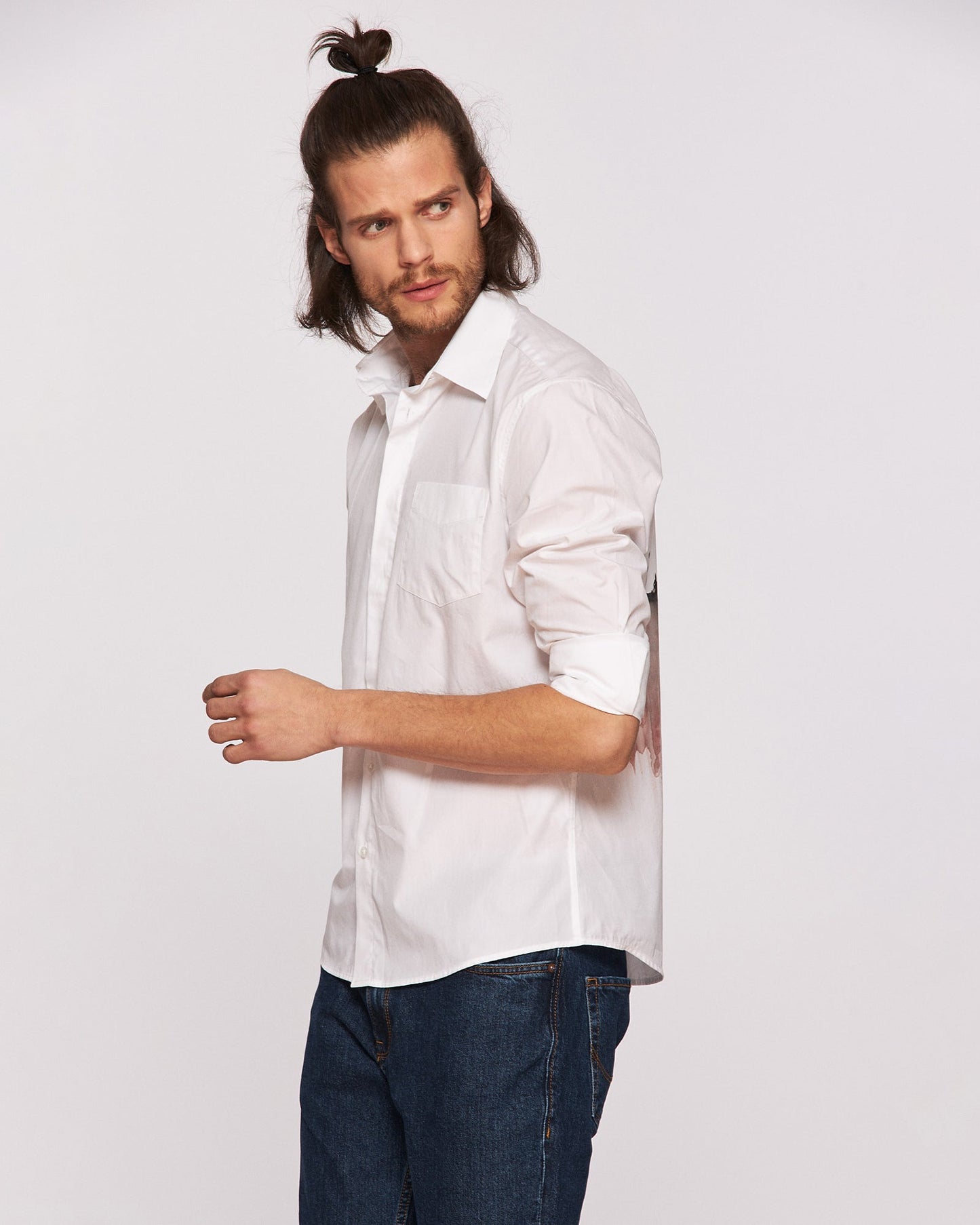 "Delirium" Hand Painted Men's Shirt