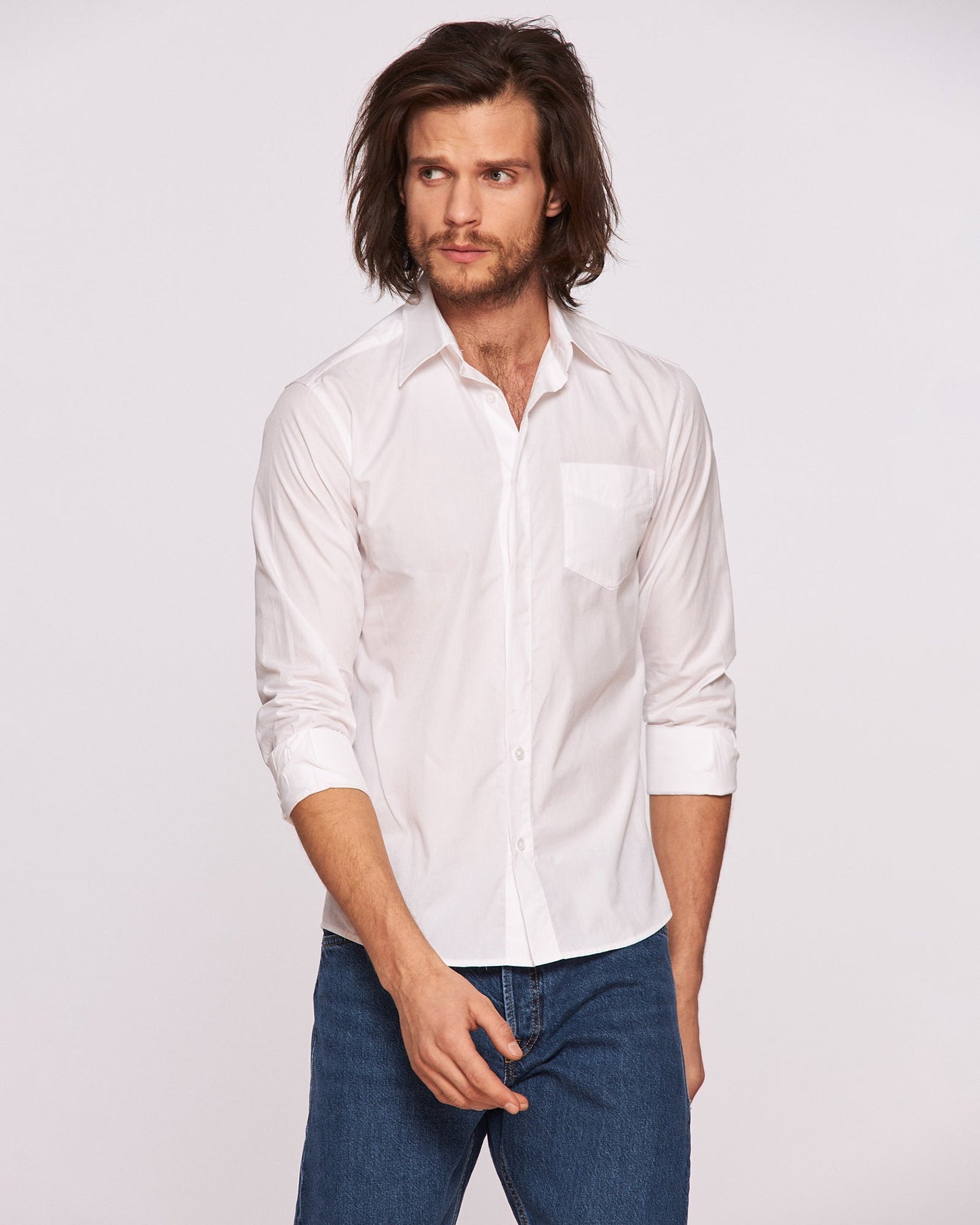 Cămașă bărbați pictată manual ’’Above the world’’