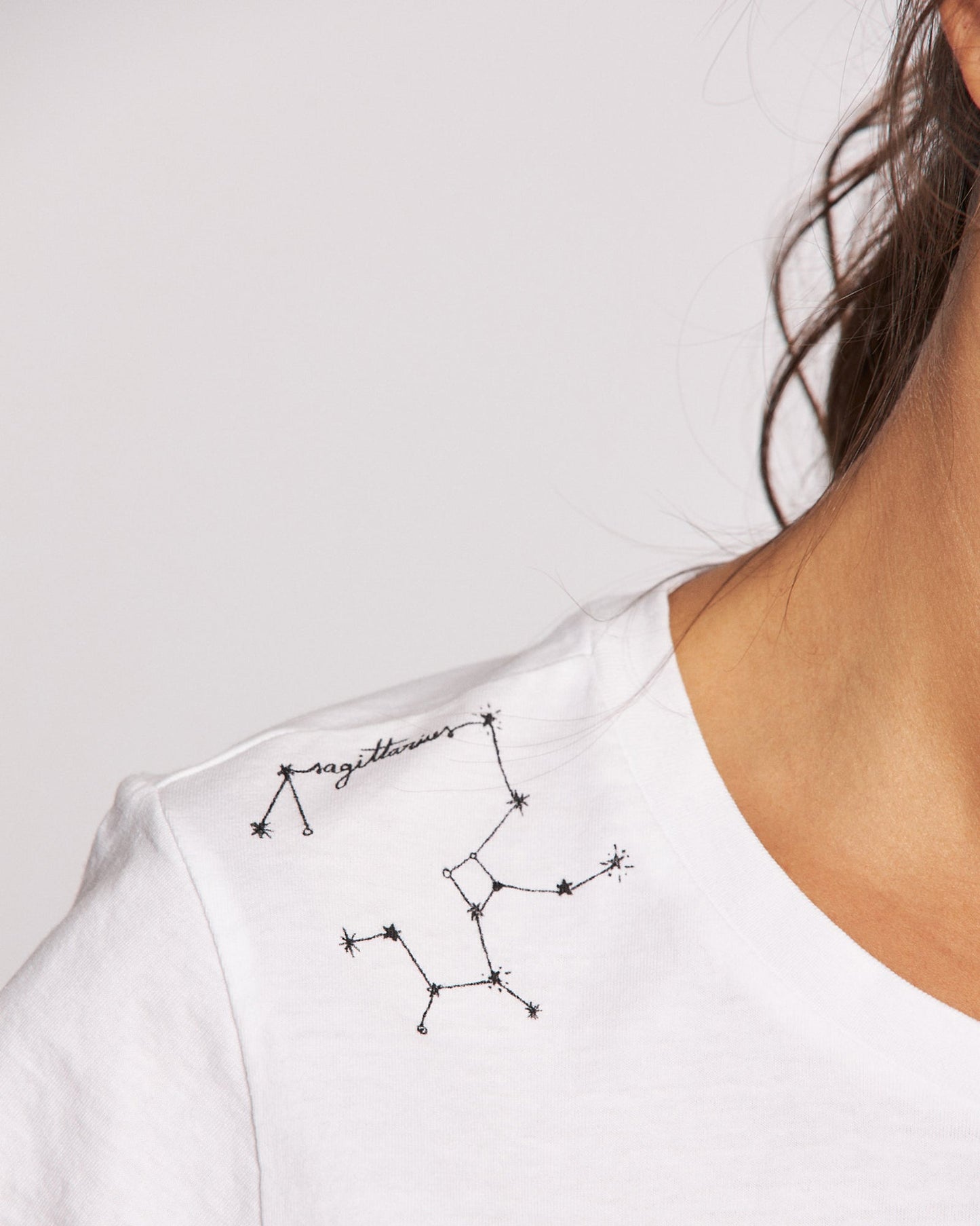 Unique women's T-shirt "What's your sign?"