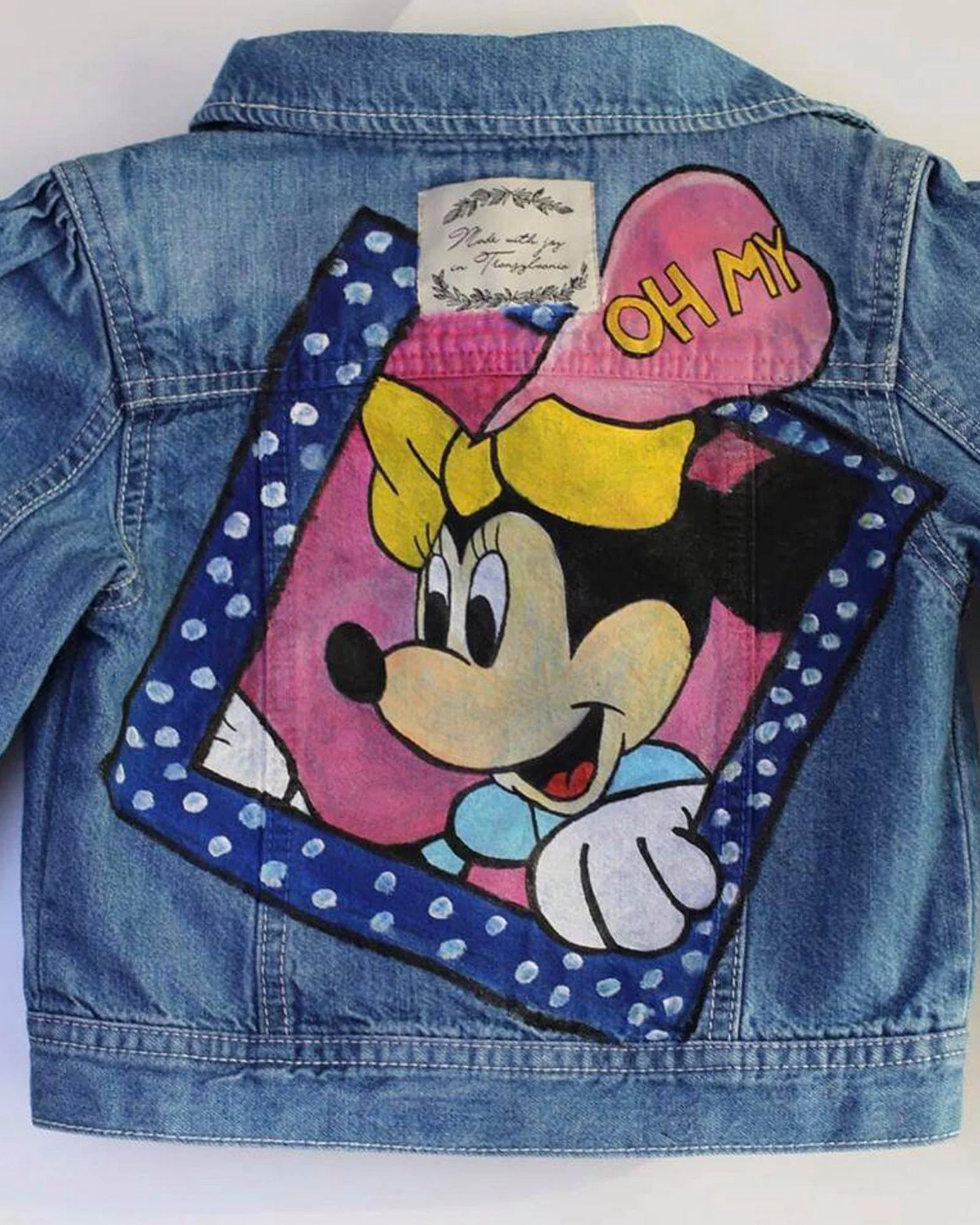Girls jacket cartoon character "Minnie Mouse"