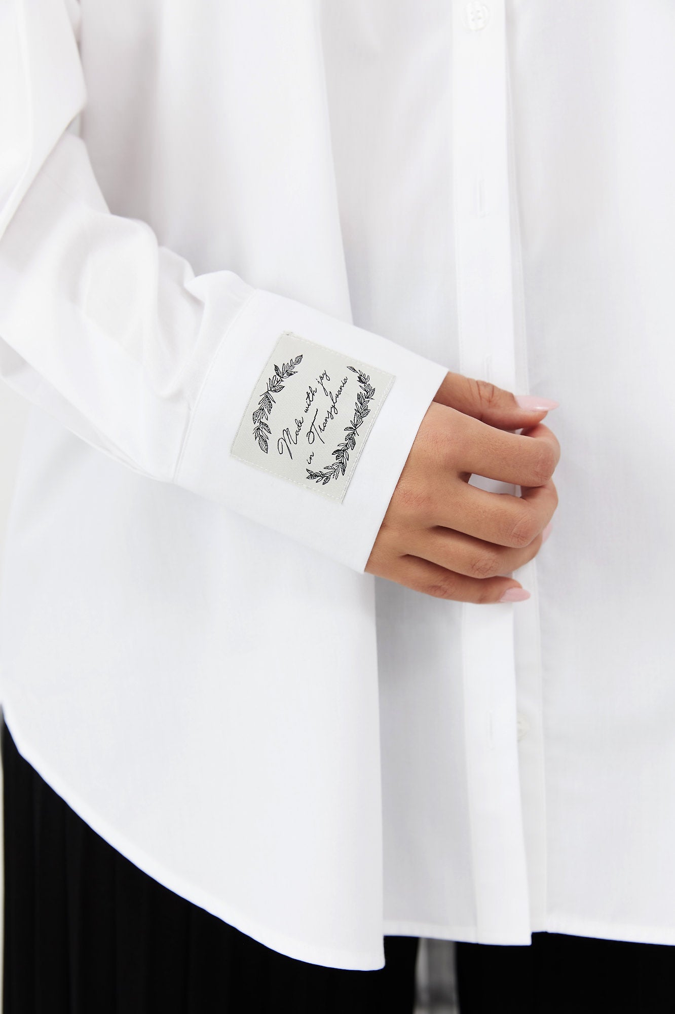 Cămașă damă open back cu patch detașabil "Greek Treasure"