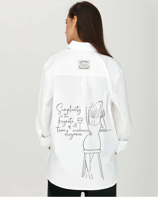 Prince shirt "Let's travel" travel motif