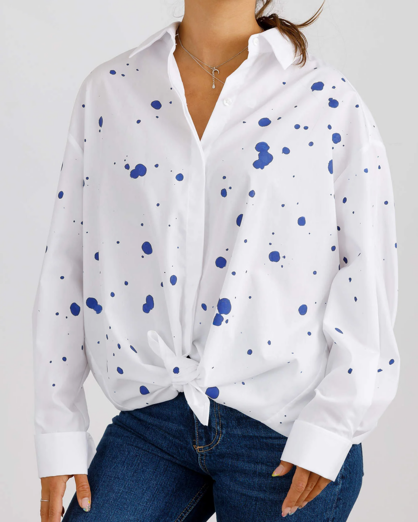 Women's open back shirt "Joy"