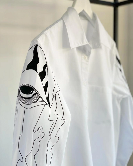 The Abstract Eye Women's Custom Shirt