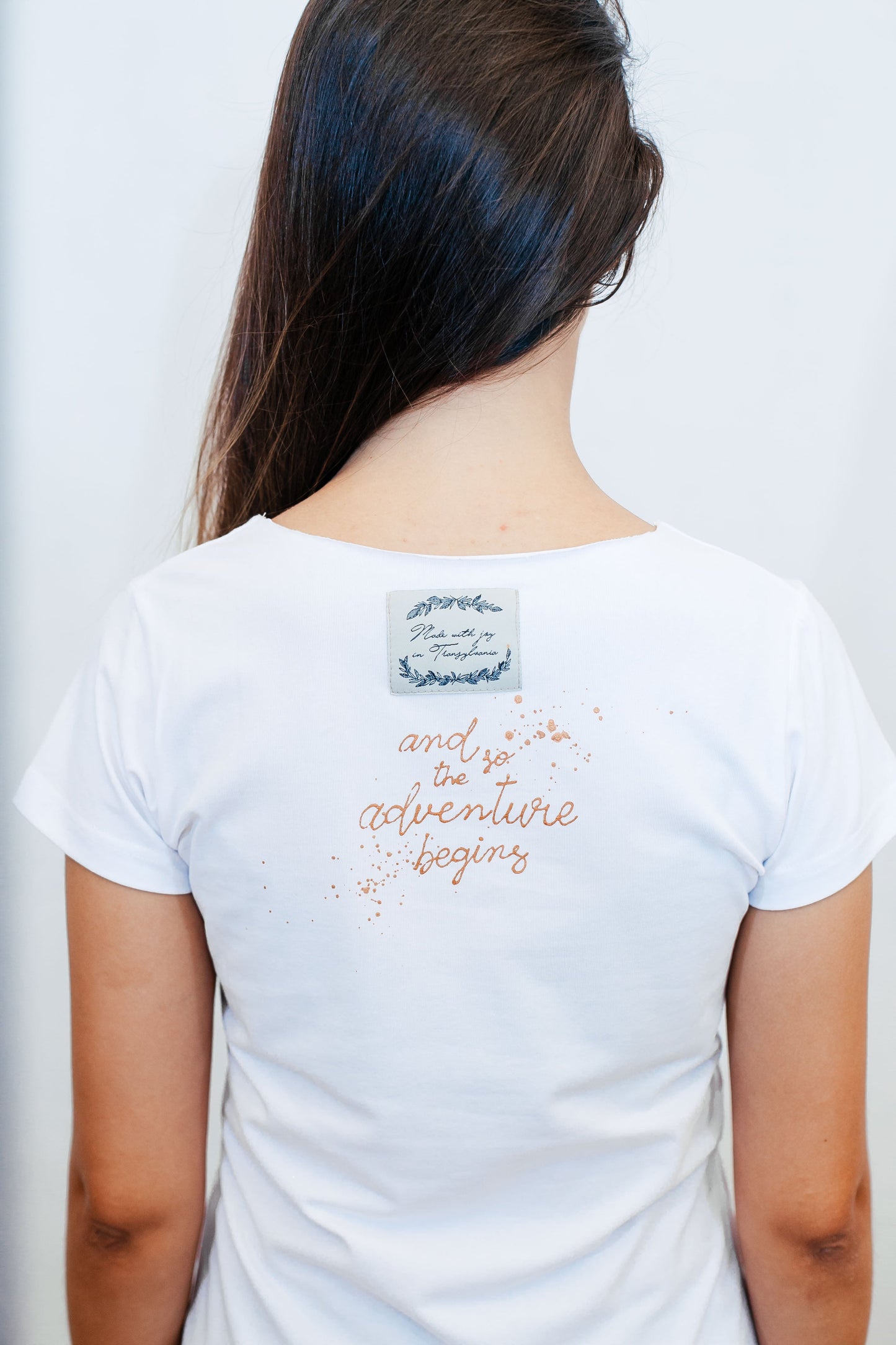 Personalized t-shirt with the message "Die with memories, not dreams"