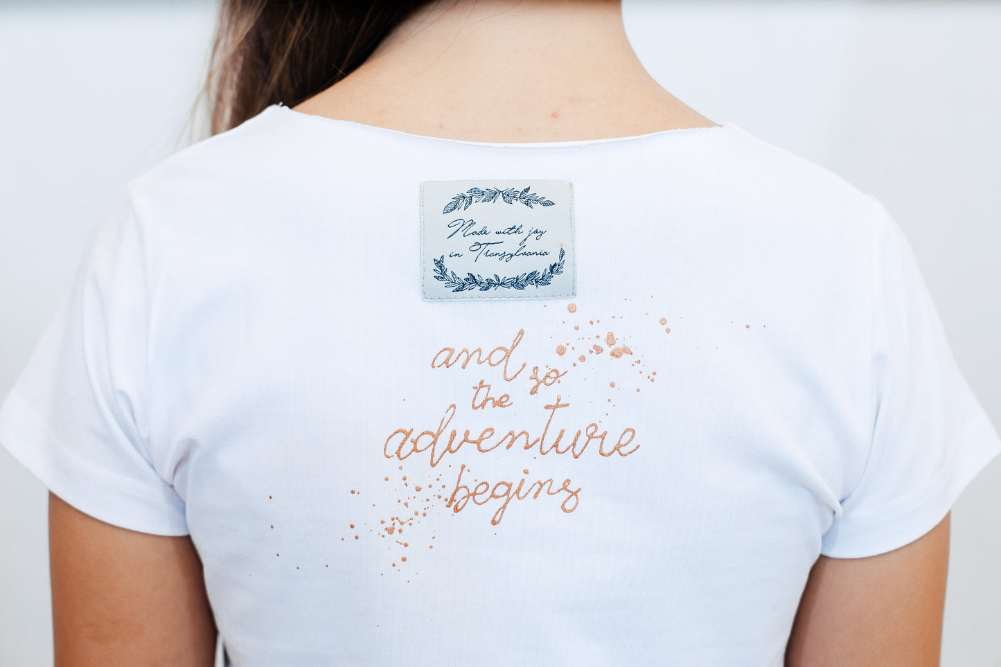 Personalized t-shirt with the message "Die with memories, not dreams"