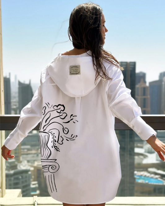 Cămașă cu glugă ”Eternal life”