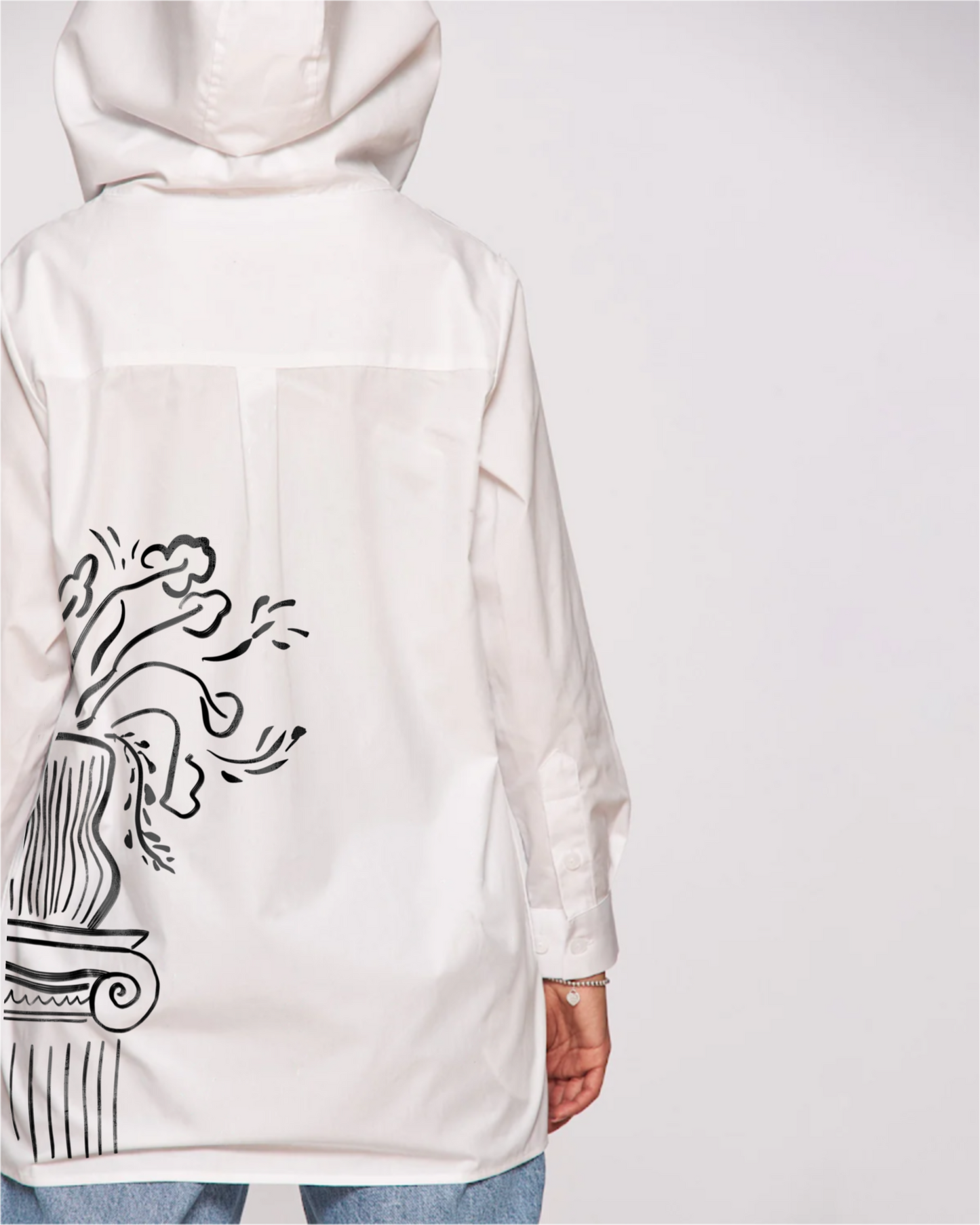 Cămașă cu glugă ”Une memoire”