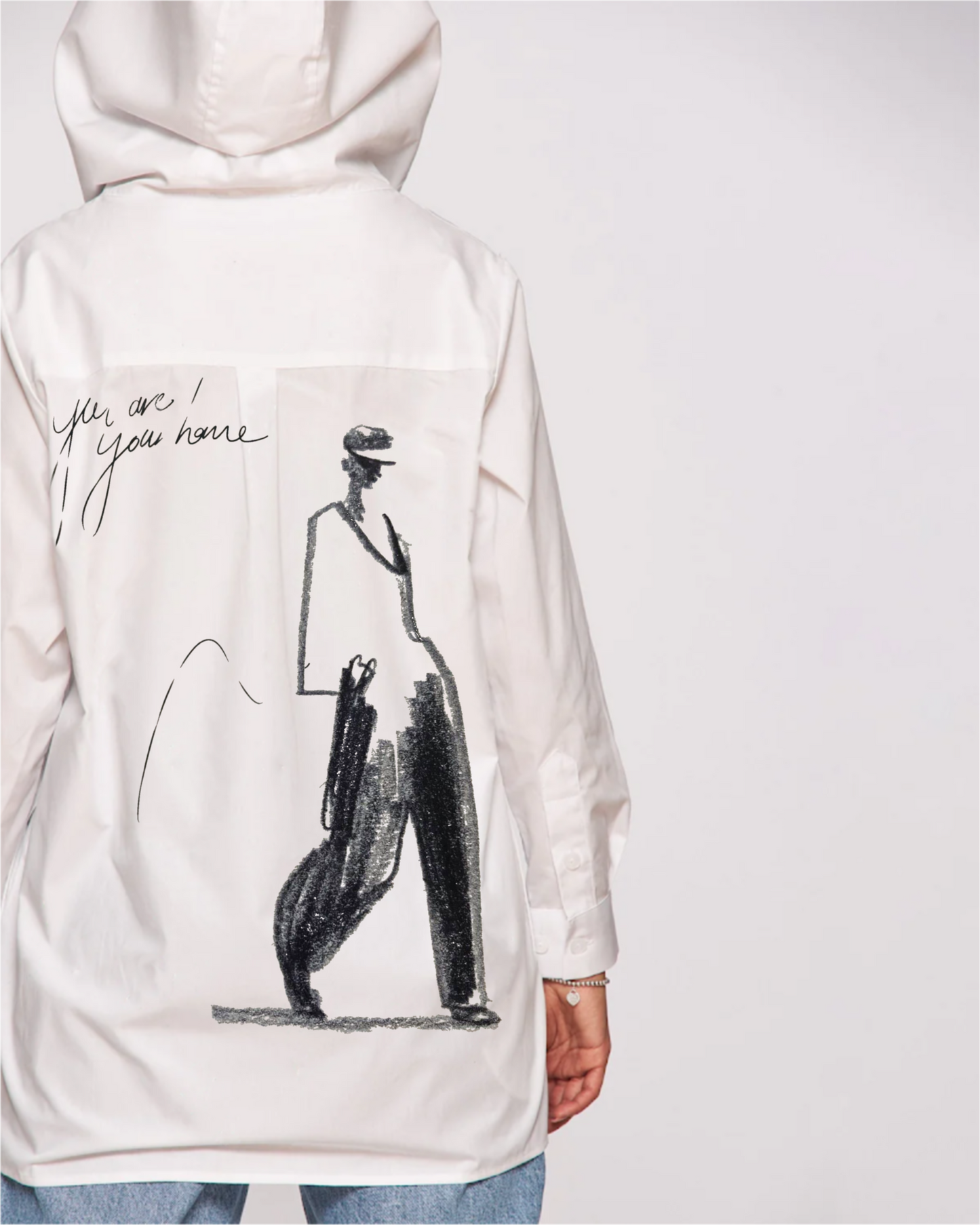 Cămașă cu glugă ”You are your home”