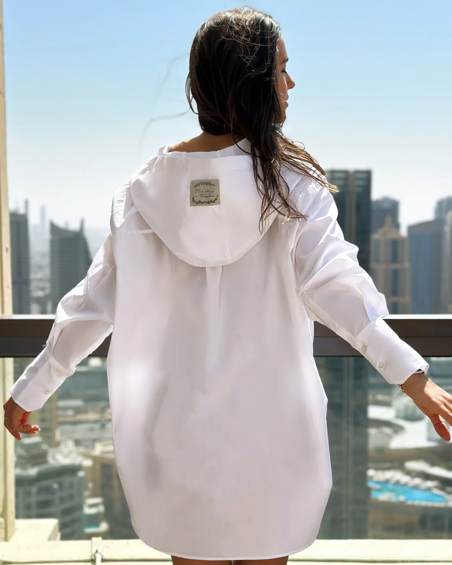 Cămașă cu glugă ”Loving you”