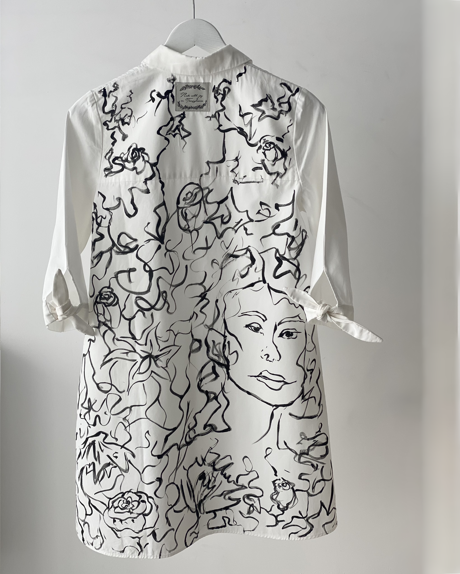 Unique gift women's dress Connected