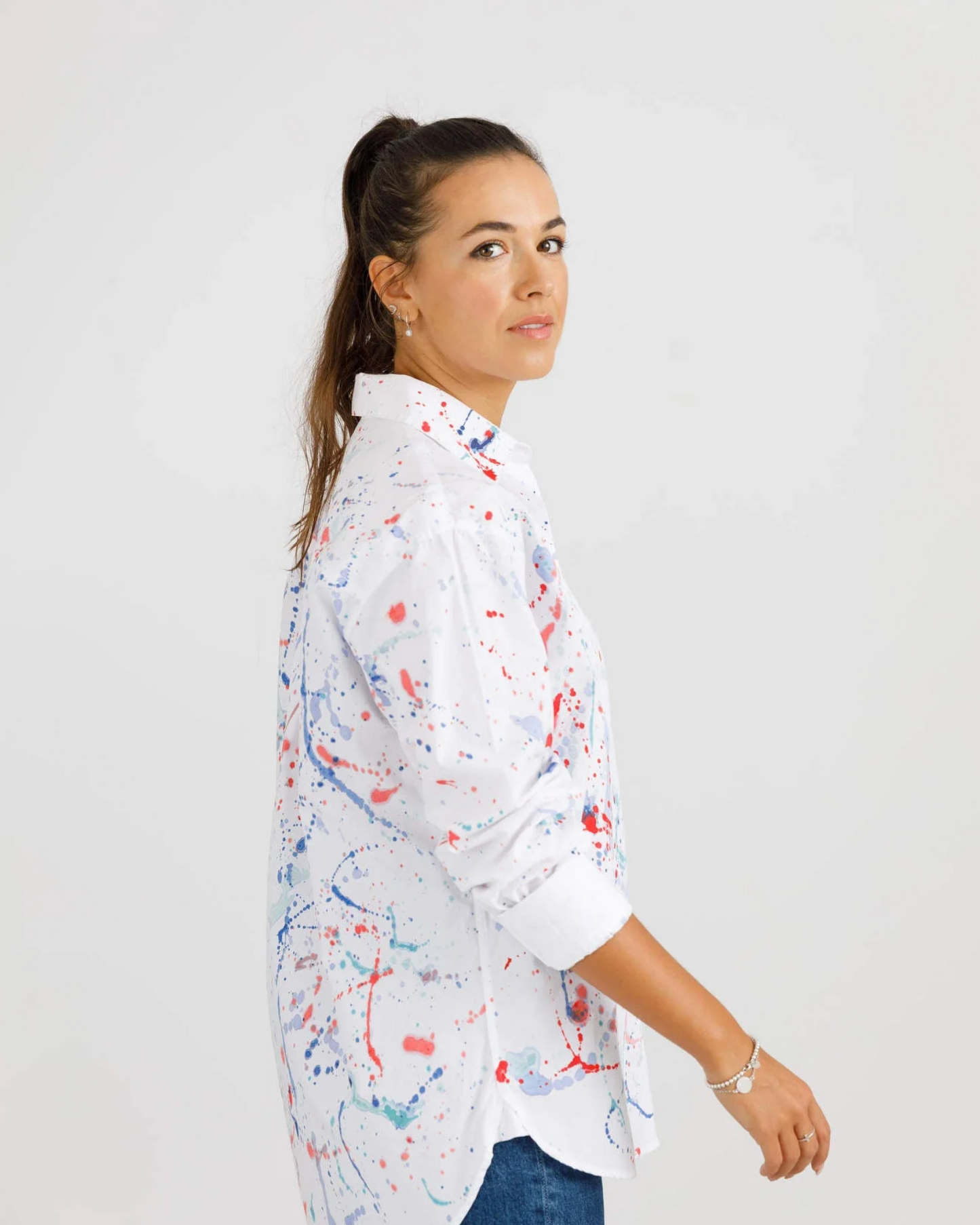 Women's open back shirt "Joy"