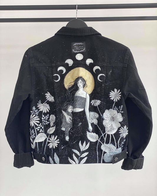 Geacă de blugi ''Moon child''