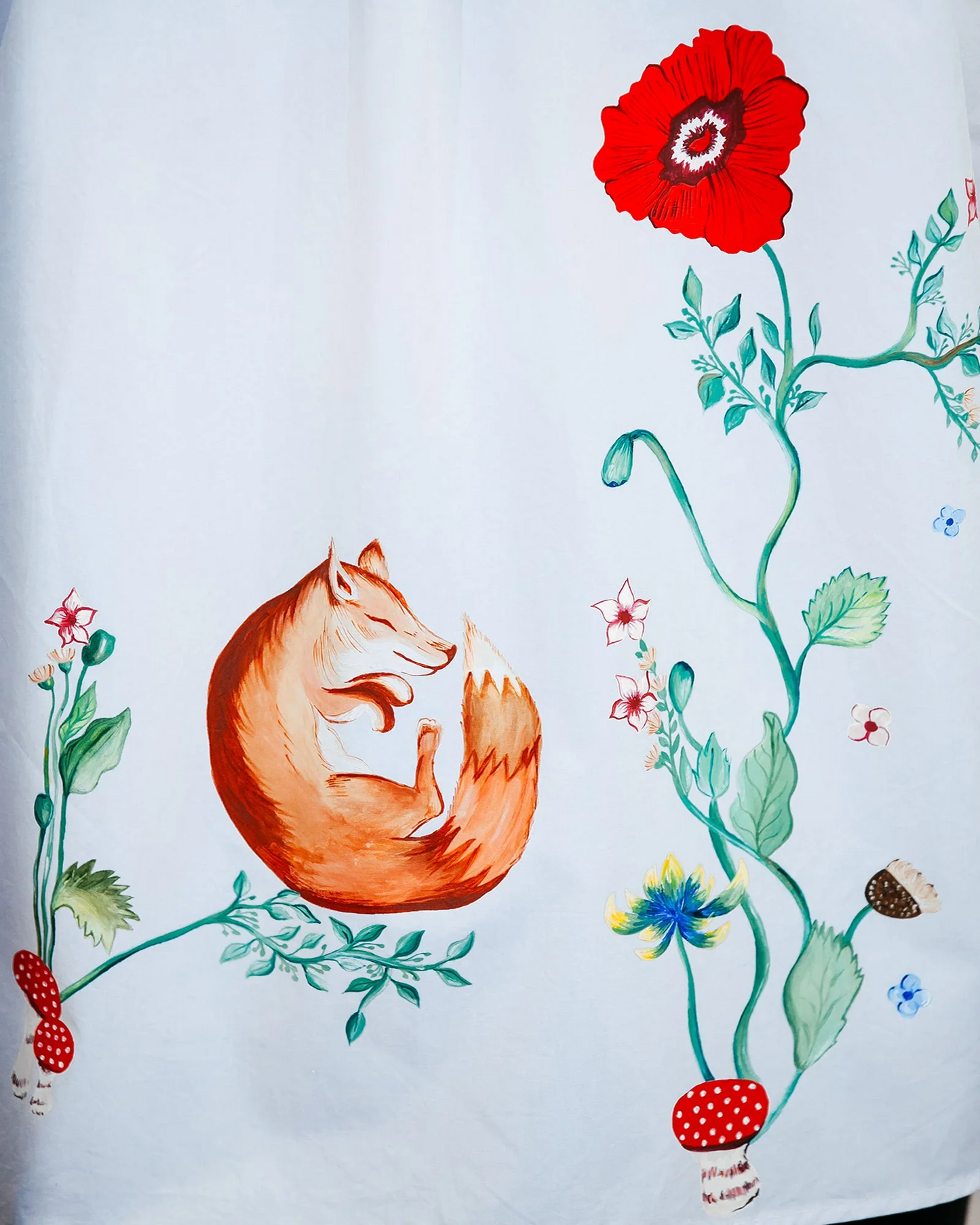 "Sweet Fox" Cheerful Shirt