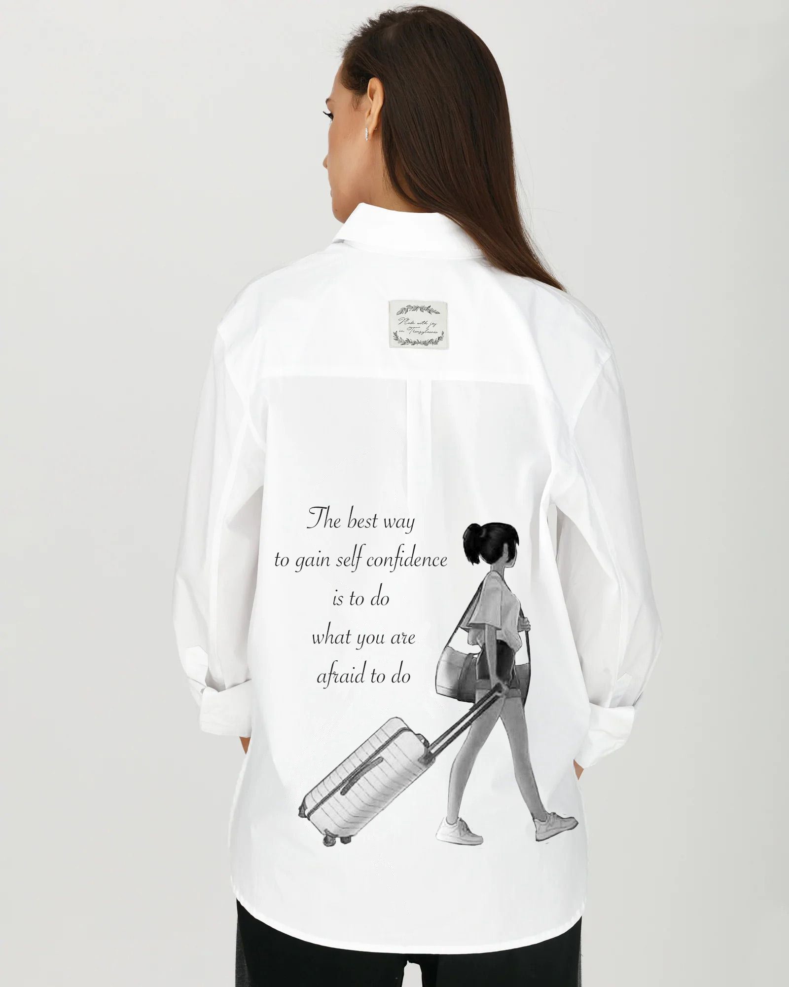 Prince shirt "Let's travel" travel motif