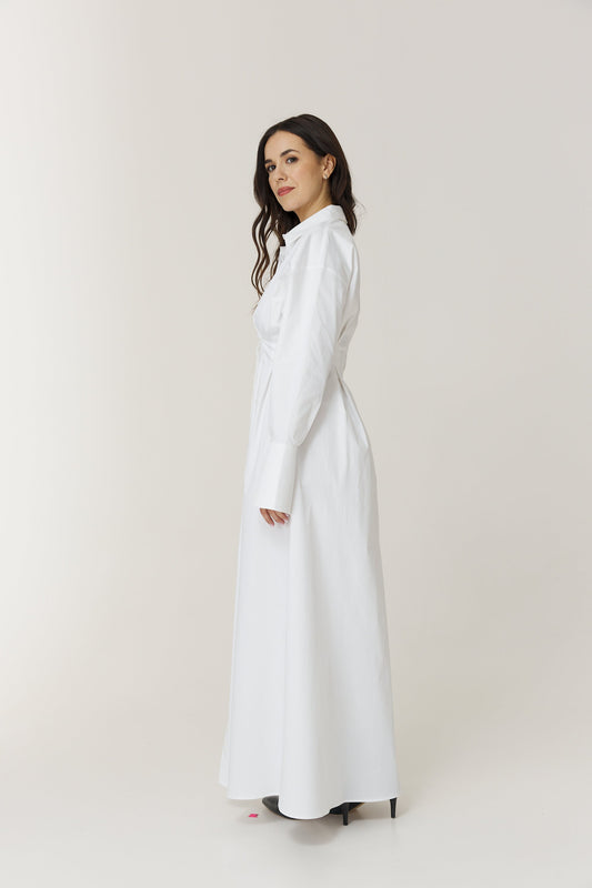 Ethereal Ivory Maxi Dress